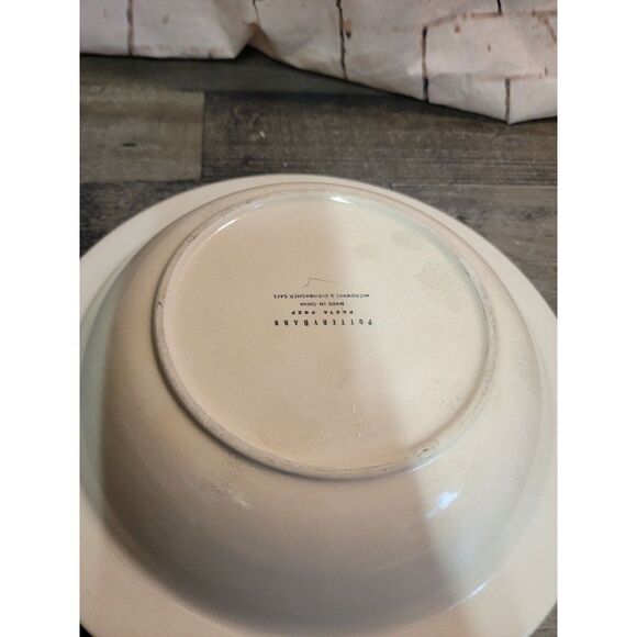Pottery Barn‎ pasta prep pot Bowl plate ceramic - Picture 4 of 4